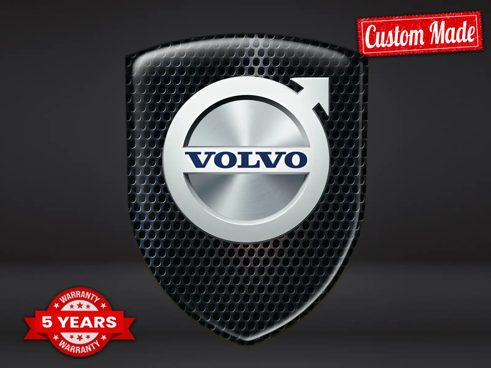 Volvo Etiqueta Impermeable Resistente Deporte Personalizable